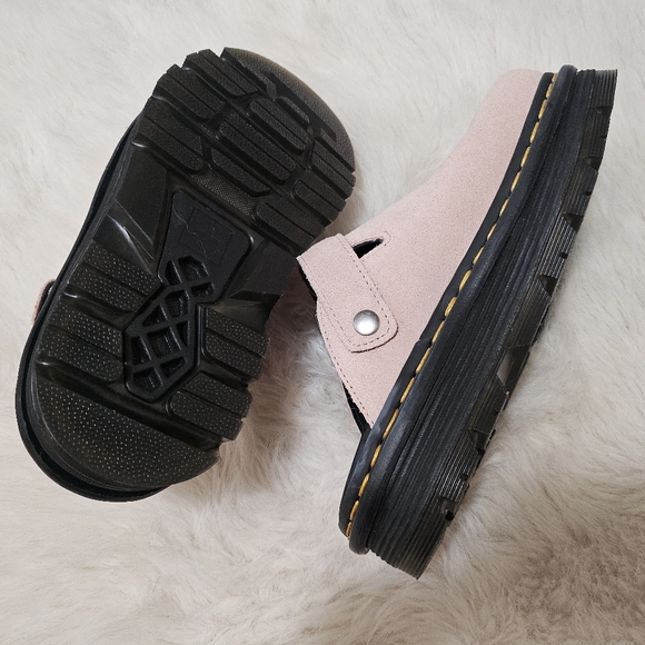 Dr. Martens ZebzagSuede Slingback Platform Mules - Picture 4 of 4